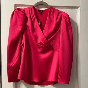 Express Women's Vibrant Pink Blouse